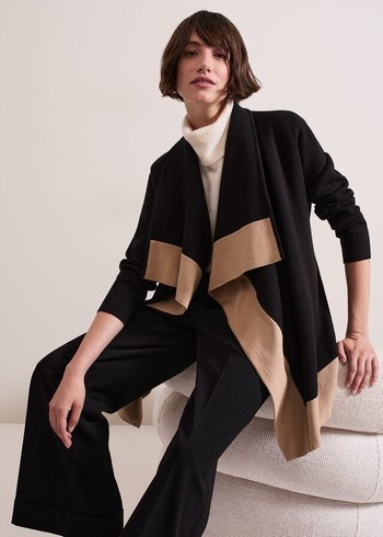 Phase Eight Rae Waterfall Colour Block Coats Multicolor Australia | UQ7941285